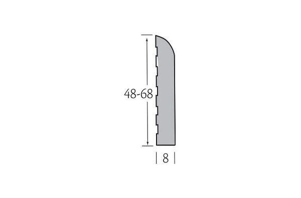 plint 68mm