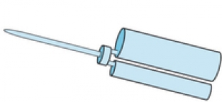 spuitkop tbv 2-componenten verbindingslijm